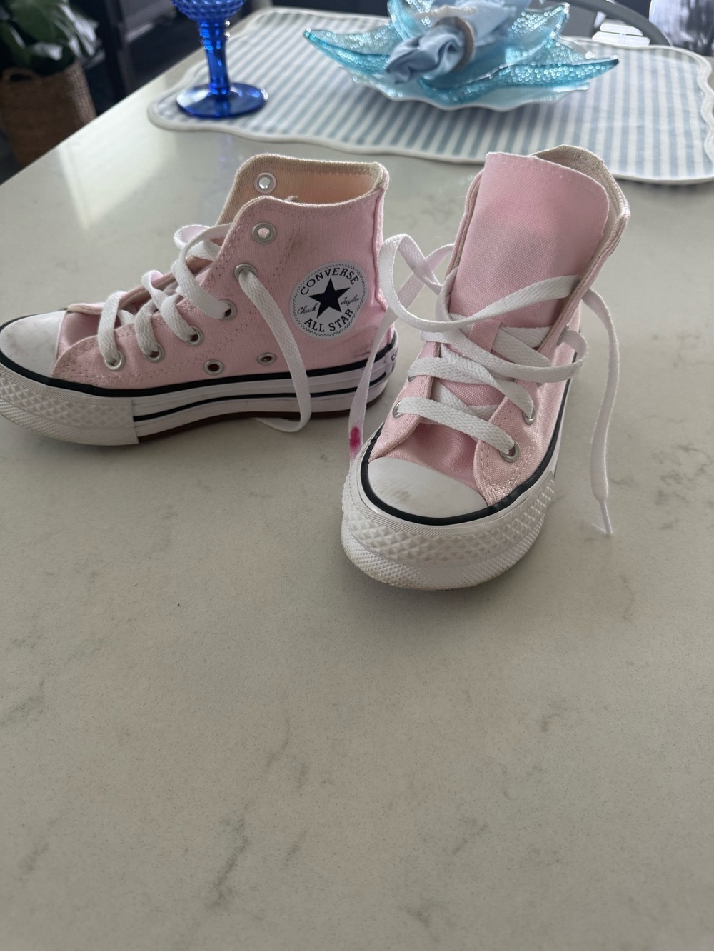Converse Kids Pink High-Top